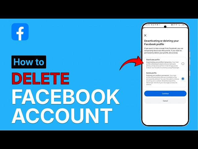 How To Permanently Delete Your Facebook Account – Full Guide