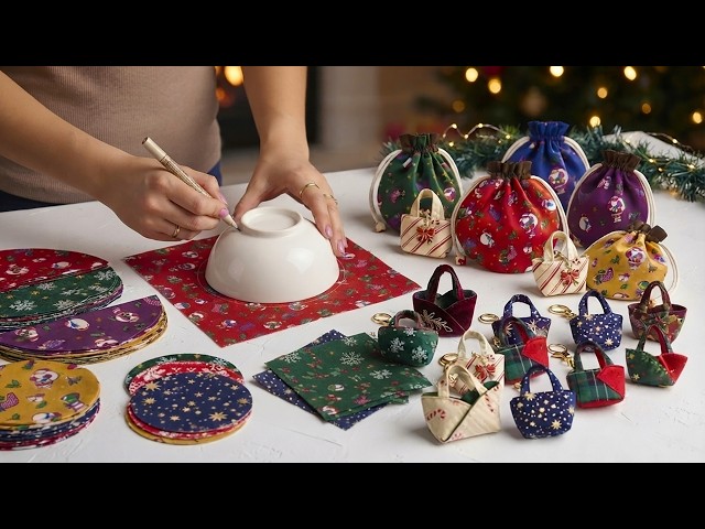 2 Easy Christmas Sewing Ideas to Make & Sell - Cutting and Stitching Scraps