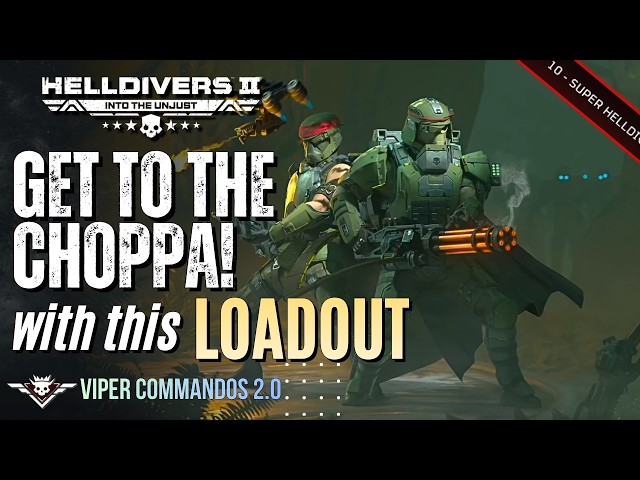 NEW Python Commandos LOADOUT, so VERY META?! | Helldivers 2