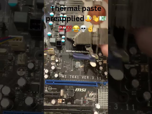 Torturing the shoe box pc build