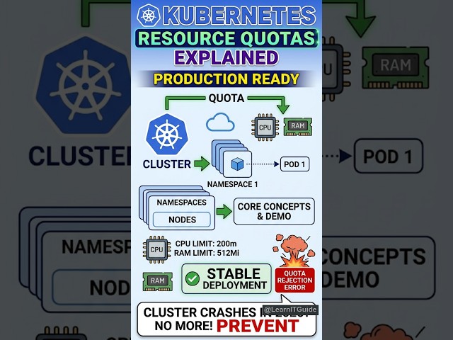 Kubernetes Resource Quotas Explained | Prevent Cluster Crashes in 2026