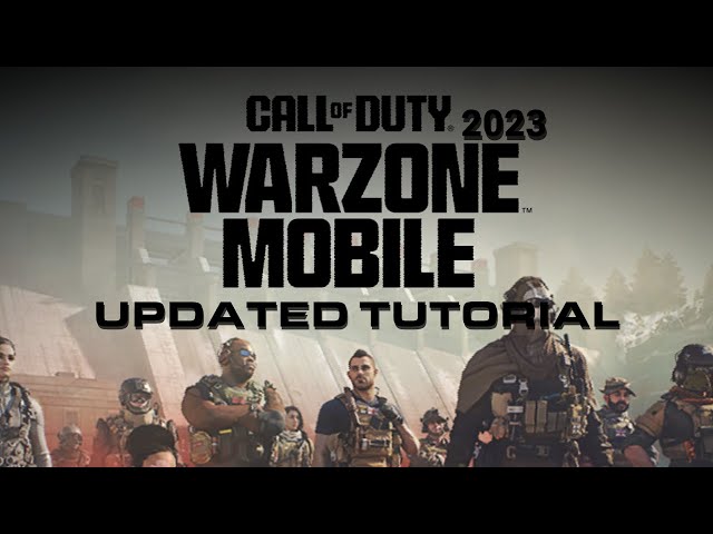 How to play WARZONE MOBILE EARLY! (2023 UPDATED TUTORIAL)