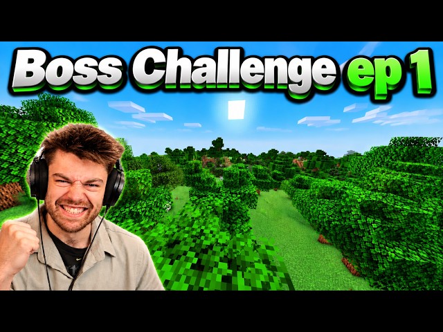 The New Journey Begins! Modded Boss challenge ep 1