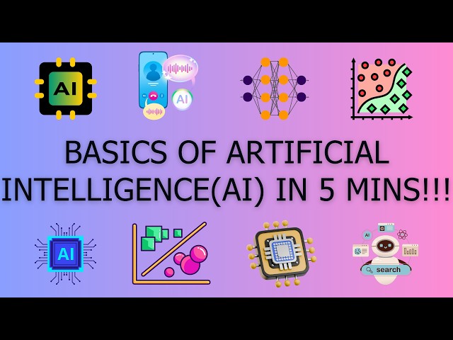 Artificial Intelligence Explained in 5 Minutes | How AI Actually Works