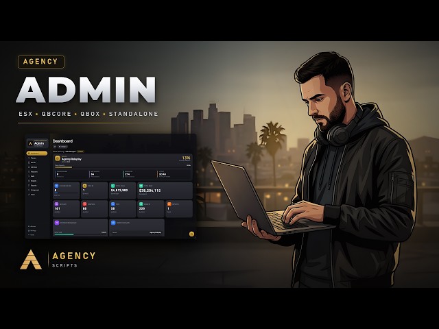 [SHOWCASE] Agency Admin – Professional Admin System | FiveM Script