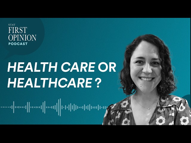 "Health care." One word or two?