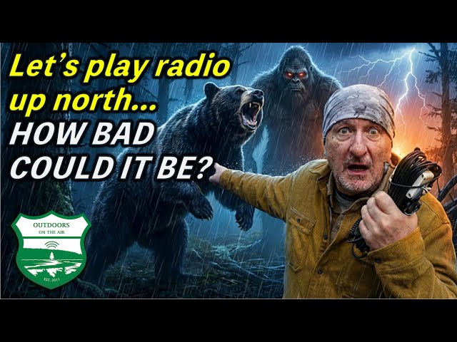 Ham Radio Camping in Bigfoot's Backyard
