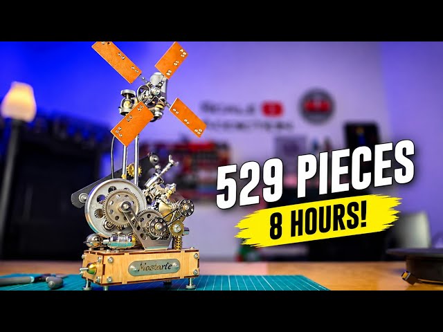 This Mechanical Windmill Actually Moves! | Mostarle The Inventor's Windmill Unboxing