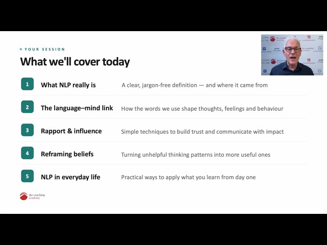 An Introduction to NLP | The Coaching Academy