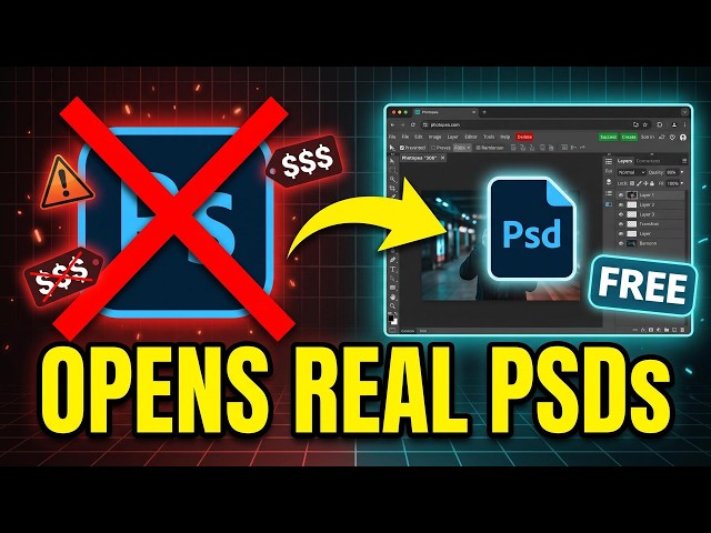 I Ditched Photoshop for This Free Browser Editor (Opens Real PSDs)