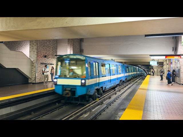 50 Years in Service: MR-73 Metro Trains in Montreal, Canada 🇨🇦