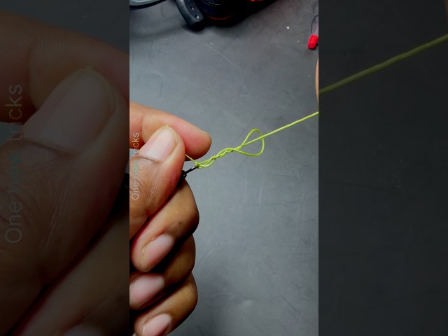 Fishing Snap Swivel Knot Tutorial 🎣 | Strong & Easy Fishing Knot