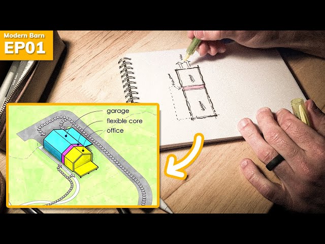 Design Diagrams in Revit Tutorial - Modern Barn (Episode 01)