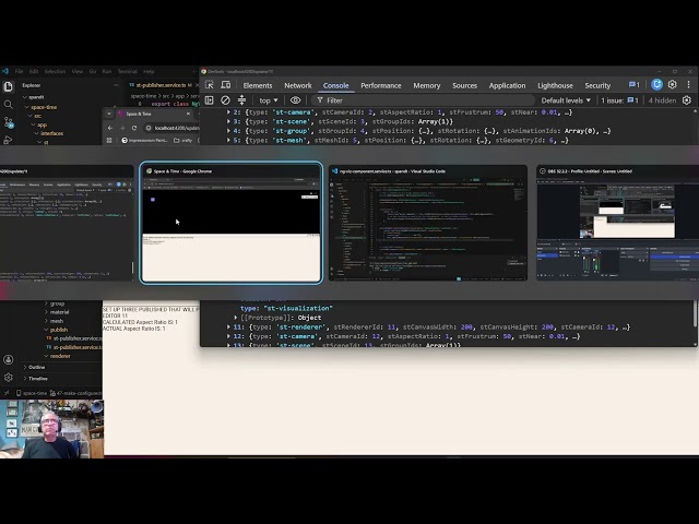 ThreeJS and Angular Space And Time Application - Video 612: Max/Configured Part 40