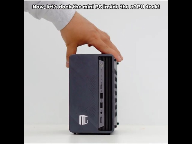 I put my HP Mini in an DIY RTX 4060 eGPU, How it game?