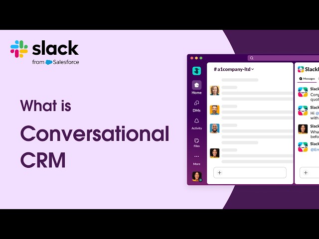 What is Conversational CRM (Explained in 60 Seconds) | Slack