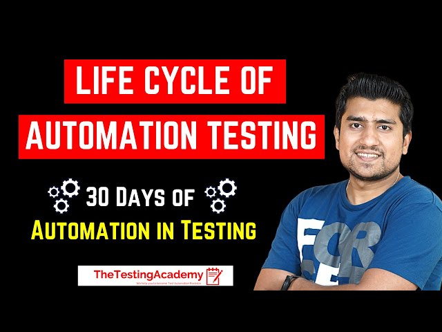 Life Cycle of Automation Testing  | Automation Testing Tutorial for Beginners |  Day 1