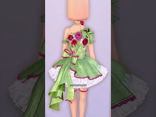 *FREE* How to Make a Floral Nature Dress in Dress To Impress || #dti #dresstoimpress #roblox