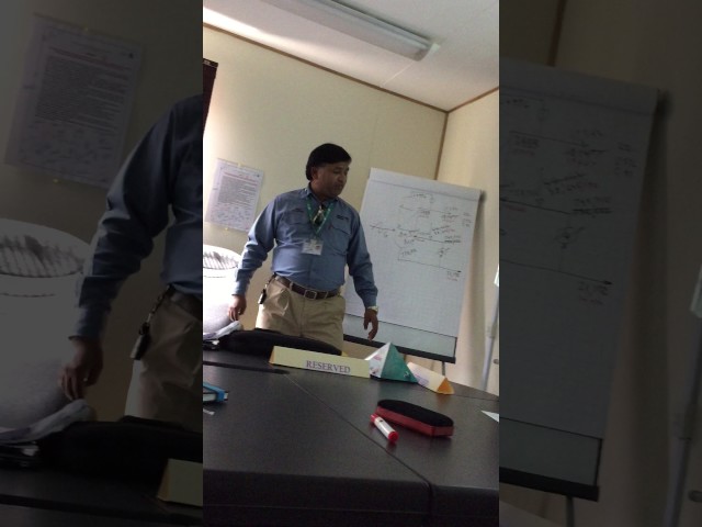 030 Safety training of pre-task safety analysis to maintenance team. PTA training Metoc 06D building