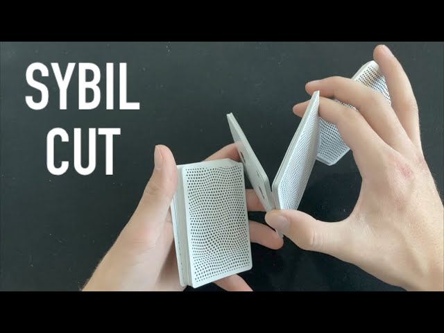 Sybil Cut Cardistry Tutorial! Insane 4 Packet Flourish!