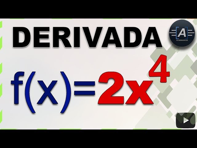 DERIVATIVE of a VARIABLE raised to a POWER