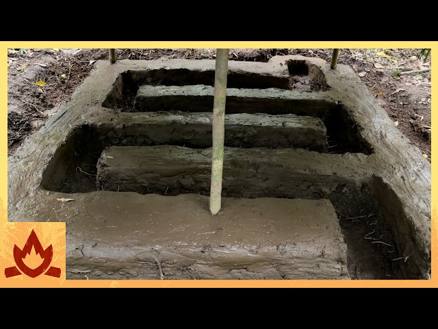 Primitive Technology: Hut with Underfloor Heating (Ondol/Hypocaust)