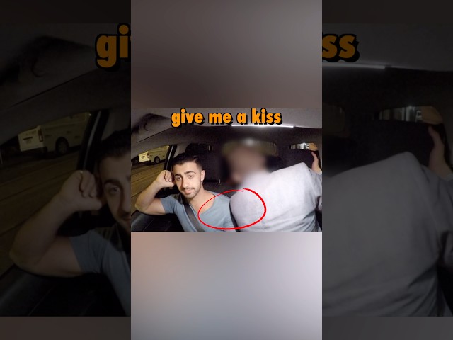 Third wheeling in my own car 🥲 #uberdriver