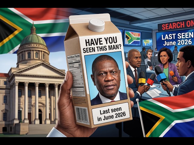 Where is South Africa's Deputy President?