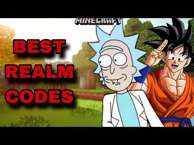 *NEW* BEST REALM CODES FOR MINECRAFT BEDROCK EDITION!
