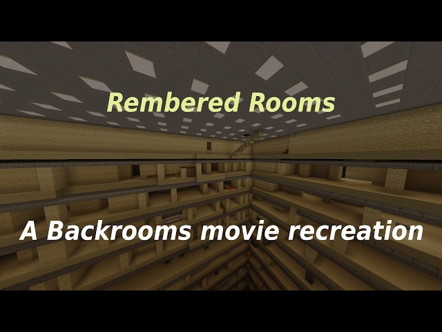 Backrooms movie map showcase