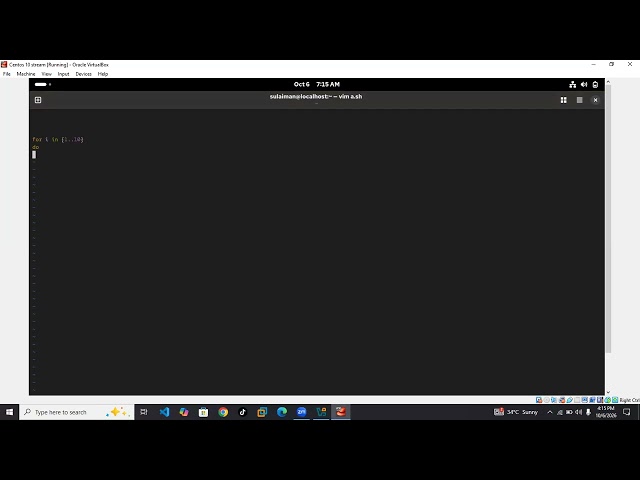 6 October 2026 | Shell Scripting: For Loop, While Loop & Until Loop | Print 1 to 10