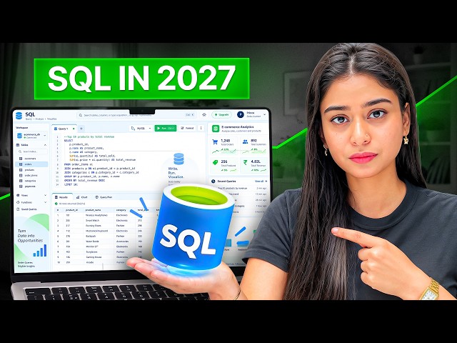 How I Would Learn SQL in 2027 (If I Had to Start Over)