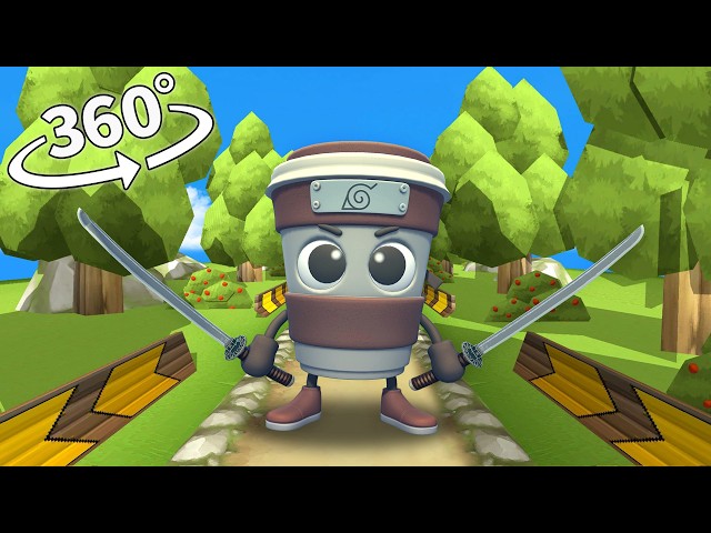 Cappuccino Assassino chase you!! 360° VR
