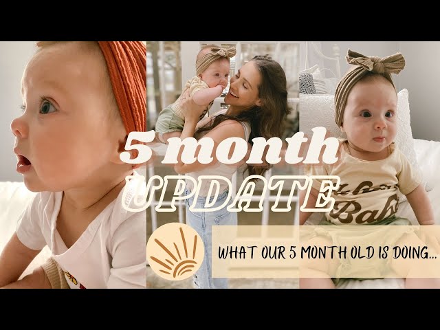 Our Baby's 5 Month Update | Night Time Routine *realistic*