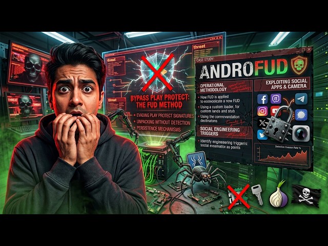Andro FUD V4.0 EXPLAINED 🔥 | APK Encryption & Android Security Bypass full Analysis #hackingcourse