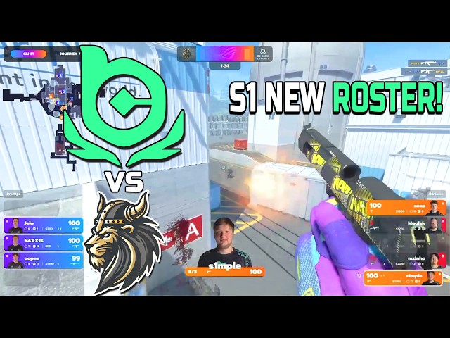 S1MPLE NEW ROSTER! BC.Game vs Glitch - Highlights - ROG JOURNEY Autumn 2026 - CS2