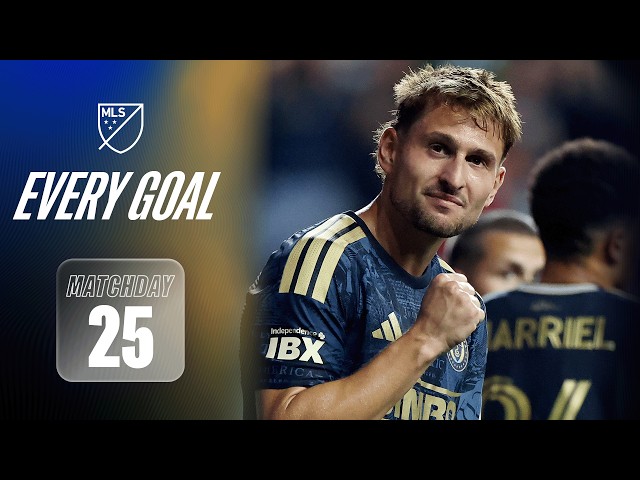 Watch Every Goal from Matchday 25!