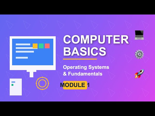 The ULTIMATE Computer Basics for Beginners 2026 | Complete Operating Systems Tutorial (Module 1)