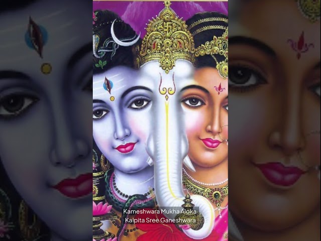 Maha Ganesha Birth  #lalithaparameshwari