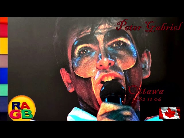 PETER GABRIEL * 1982 11 06 * OTTAWA * CIVIC CENTER * PLAYTIME 1988/SECURITY TOUR * CANADA  (Audio)