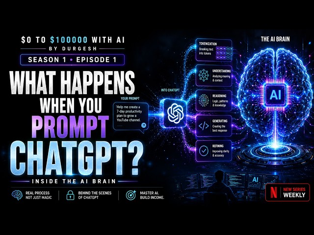 What Happens Inside ChatGPT When You Write a Prompt? | S1E1 | PrepNPlaced