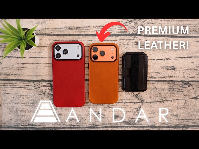Andar "The Aspen" iPhone 17 Pro and Pro Max Case REVIEW! // BEST Leather iPhone Case?