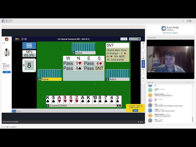 Bridge Practice: DON'T PANIC!! with Leon Meier | Learn Bridge Online