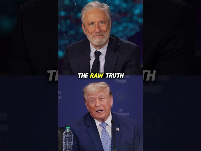 Jon Stewart Just SILENCED Trump With This 1 Fact! 😳🔥 #Shorts