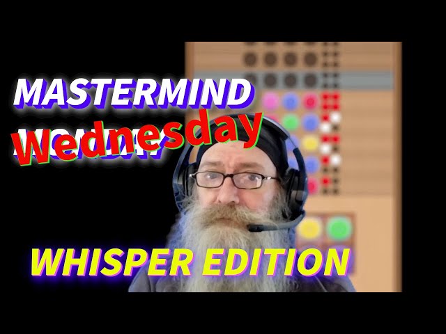 Mastermind Online Whisper Edition (tutorial)