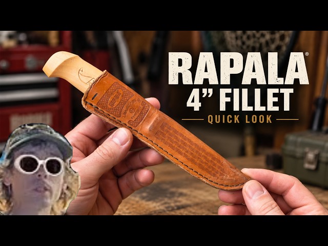 Rapala 4" Fillet Knife Quick Look Review | Classic Trout Fishing Staple Gear