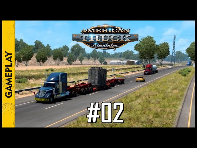 AMERICAN TRUCK SIMULATOR (Stockton x Bakersfield)(Gameplay) #02