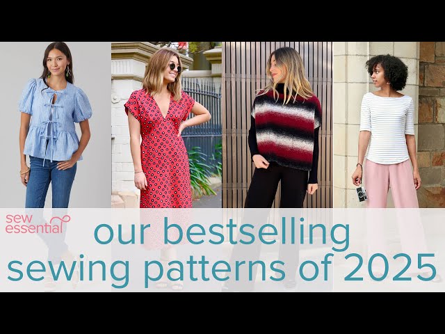 Our Best Selling Sewing Patterns of 2025