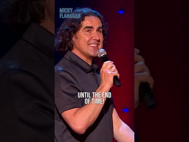 Saying 'HELLO' from the wife! #mickyflanagan #shorts #comedy