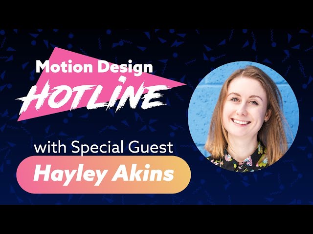Motion Design Hotline - Down to Business!